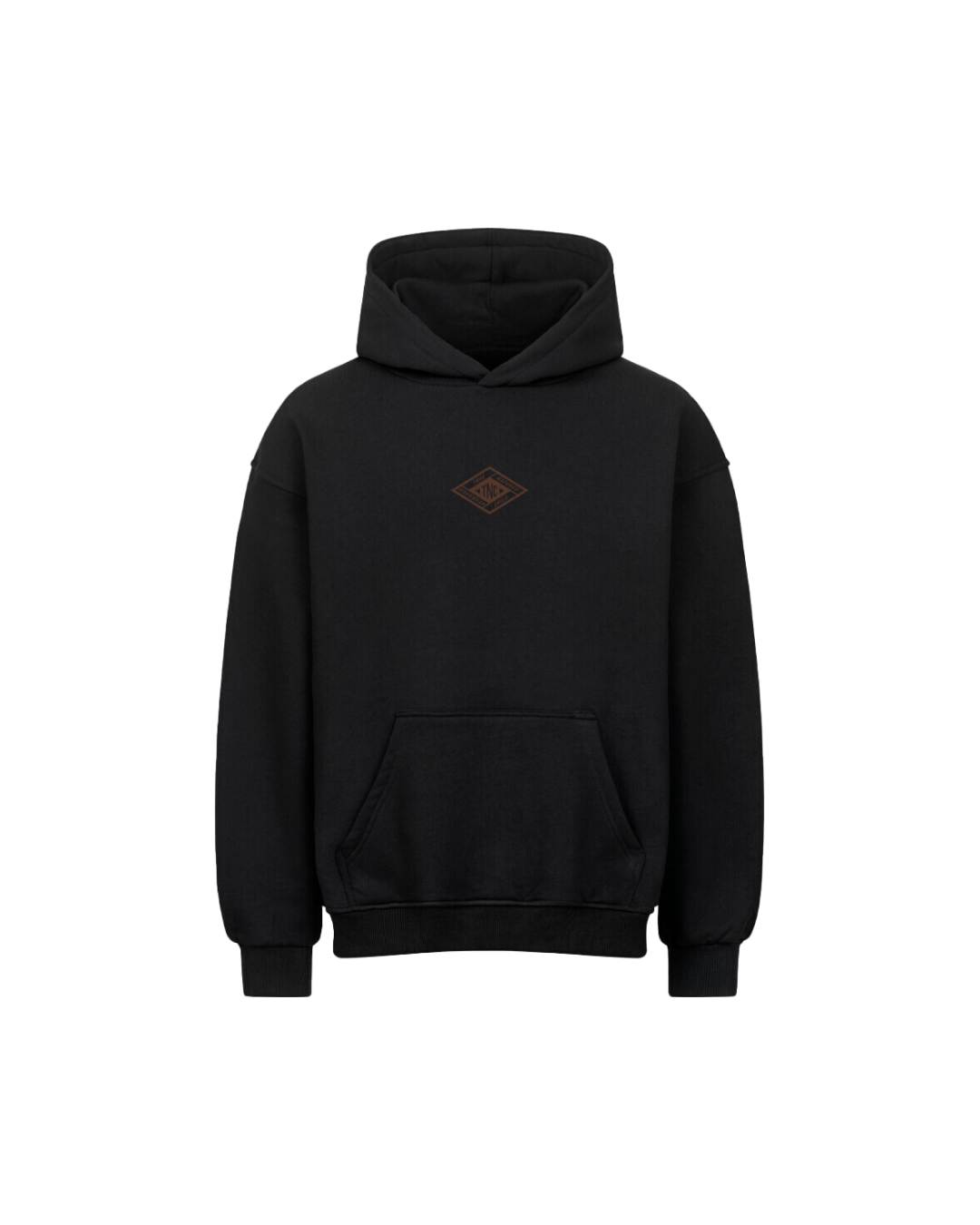 Hoodie Oversized Halloween Logo Black