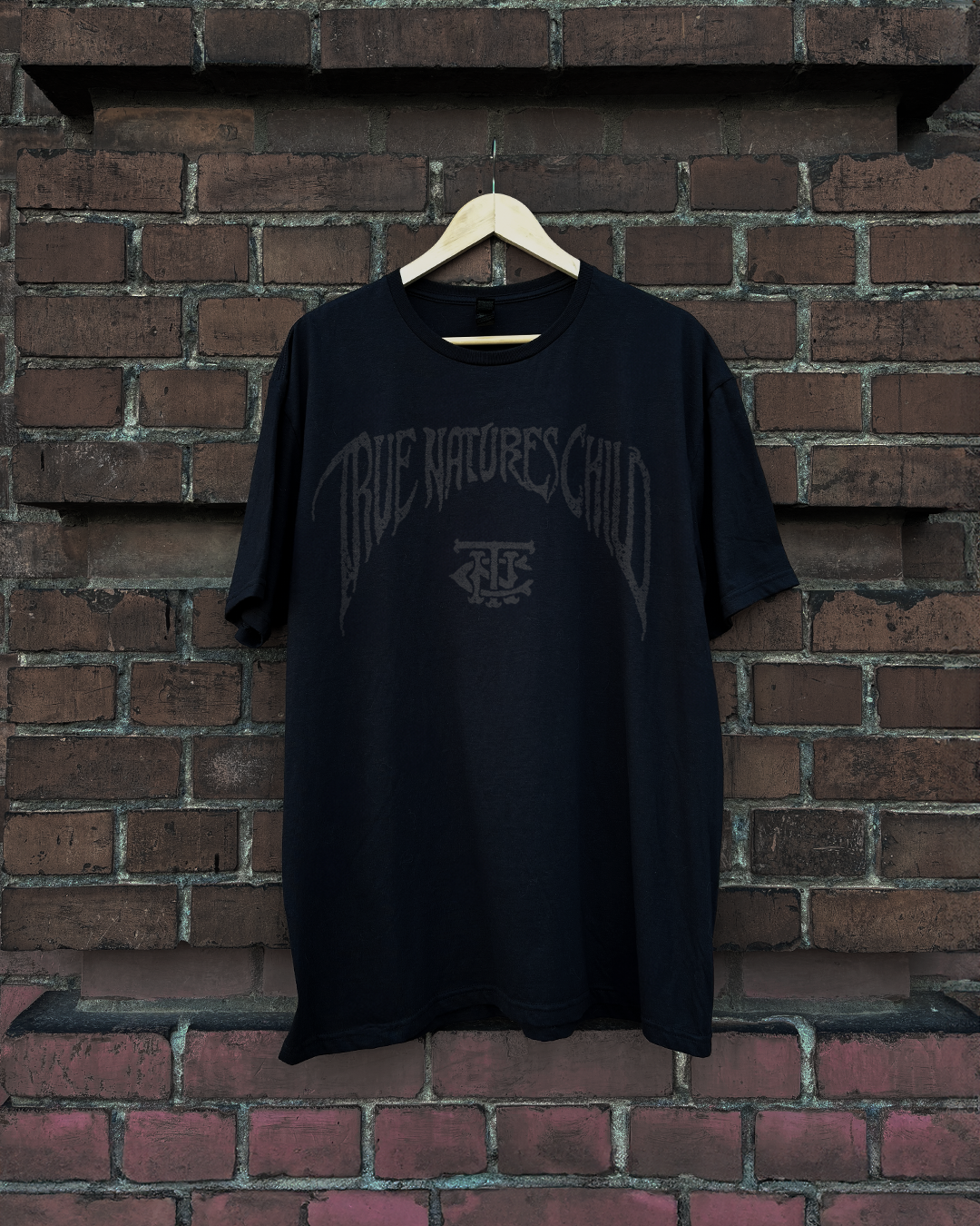 T-Shirt Regular Fit Ribs N Bones Logo Black