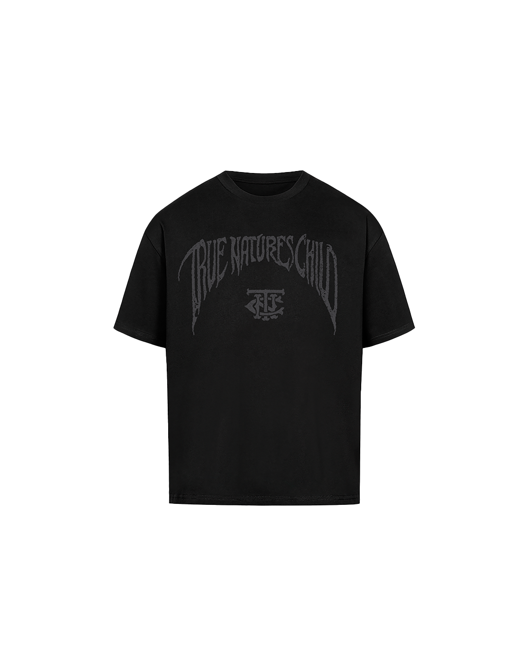 T-Shirt Oversized Ribs N Bones Logo Black